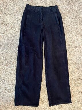 Aritzia Wilfred Free black wide leg pants size 2